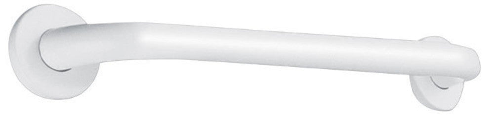 Delabie greep recht 400mm D32mm RVS geëpoxeerd wit