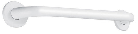 Delabie greep recht 400mm D32mm RVS geëpoxeerd wit
