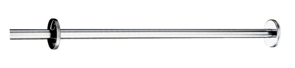 Delabie porte-rideau droit recouper 2m tube inox 304 poli brillant D20mm