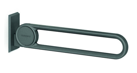 Normbau Cavere Care opklapbare muursteun L900mm alu 100kg antraciet grijs