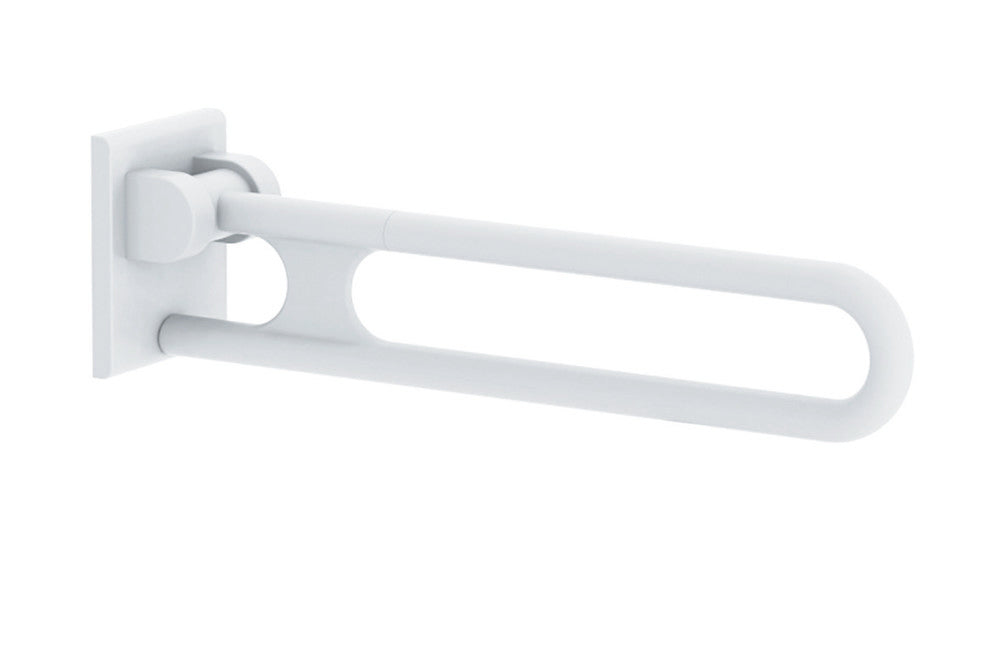 Normbau Nylon Care 300 opklapbare muursteun L850mm nylon 100kg wit