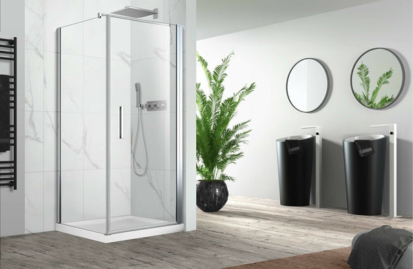 Van Marcke Pina Fix shower screen fixed 800x2000mm poli
