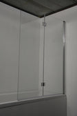 Aquaconcept Xower X24 pere-bath 2 volets 1200x1500 mm chrome