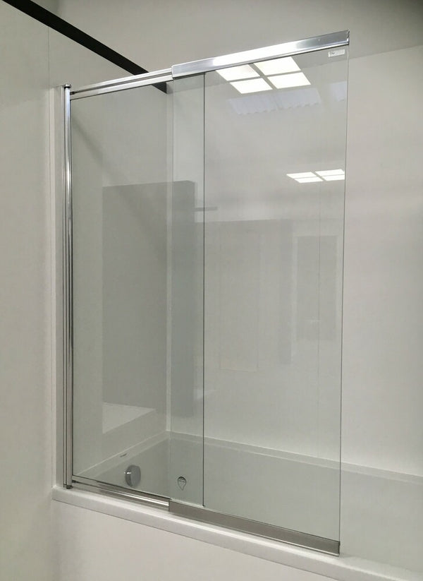 Aquaconcept Xower X25 pere-bath 2 volets coulissant 1000x1400 mm chrome