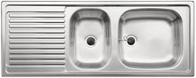Blanco Top EZS 11x4 inbouwspoeltafel 1,5bak afdruip RVS 1100x435mm omkeerbaar