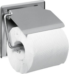 Franke porte-papier avec couvercle inox satinée