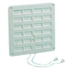 Ventrostr 16X16 wit+koord+gaas