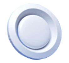 Soler & Palau BEM 125 bouche extraction réglable métallique 125m³/h blanc