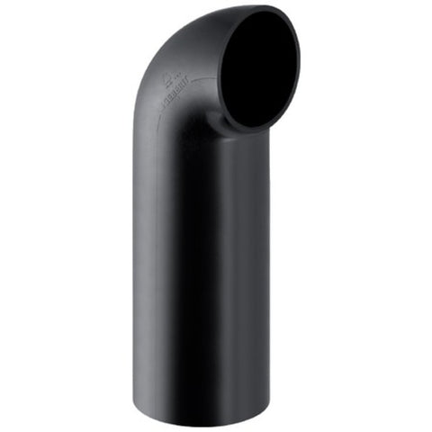 Geberit afvoer PE fitting bocht 90° kleine radius 110