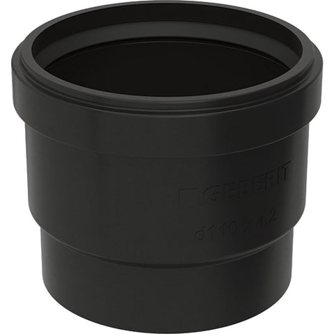 Geberit afvoer PE-HD steekmof met lippendichting van EPDM 8,3 cm D56 mm