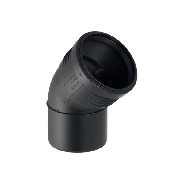Geberit Silent-PP bocht 45° MF D125