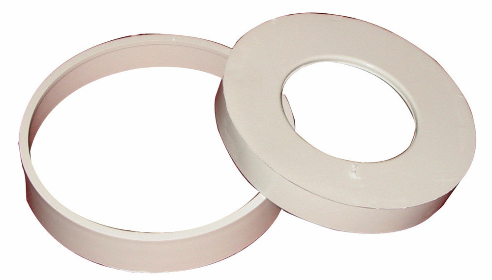 Nicoll klips en dichting voor wc toebehoren rond PVC wit