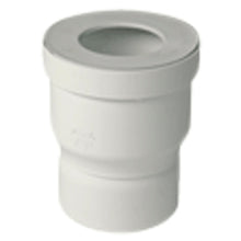 Nicoll WC coupling right outlet D 100 mm connection D 85-107 mm white PVC