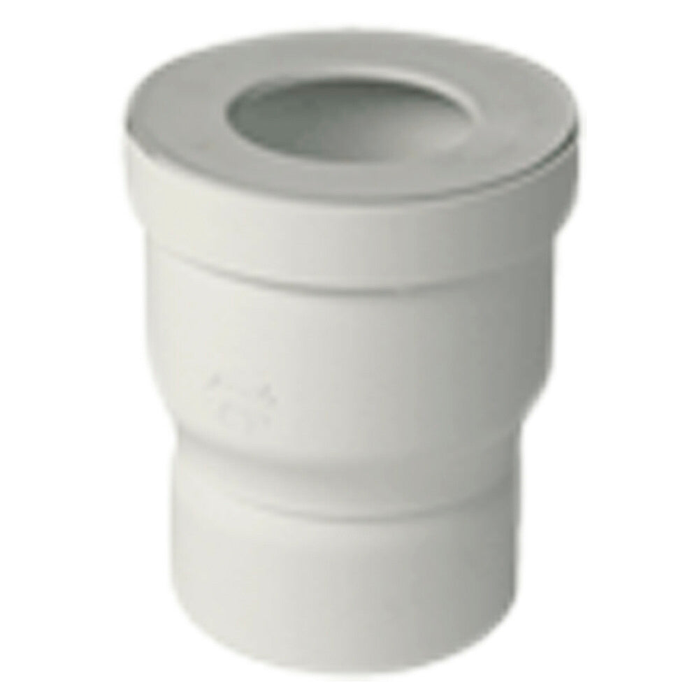 Nicoll rechte WC-mof afvoer D 110 mm aansluiting afvoer D 90-110 mm PVC wit