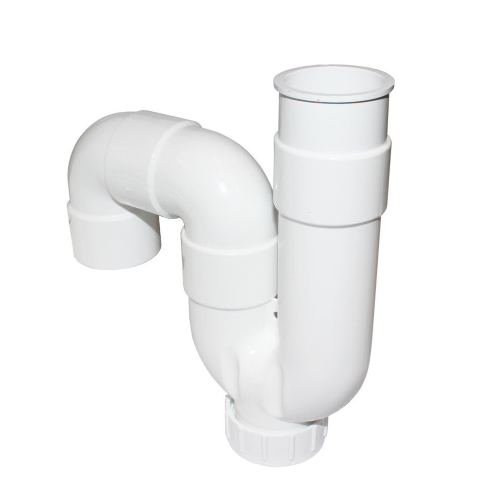 lijmsifon universeel D 50 mm PVC wit