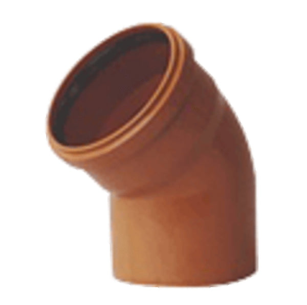 Kabelwerk Eupen Eucarigid-RE SN4 accessoires égout PVC coude 45° D 160 mm brun