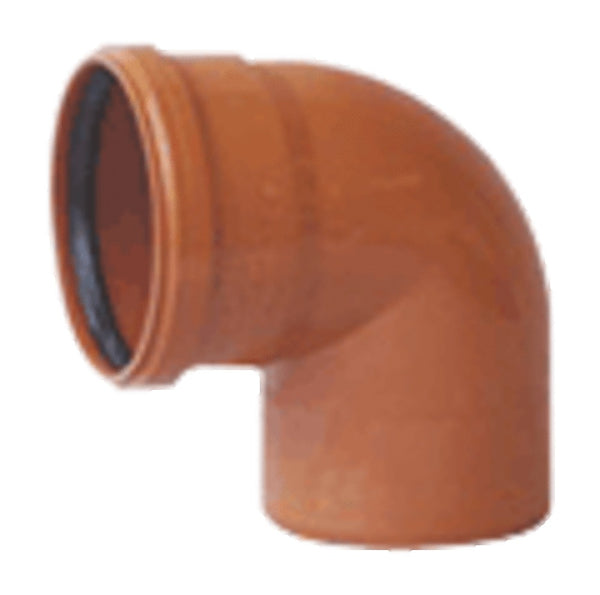 Kabelwerk Eupen Eucarigid-RE SN4 accessoires égout PVC coude 87° D 160 mm brun