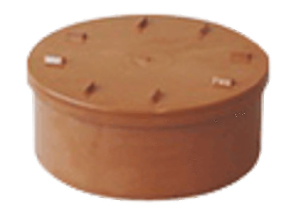 Kabelwerk Eupen Eucarigid-REGRB SN4 accessoires égout PVC bouchon D 110 mm brun