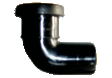 Pipelife PP bocht 90° MF zwart D 125