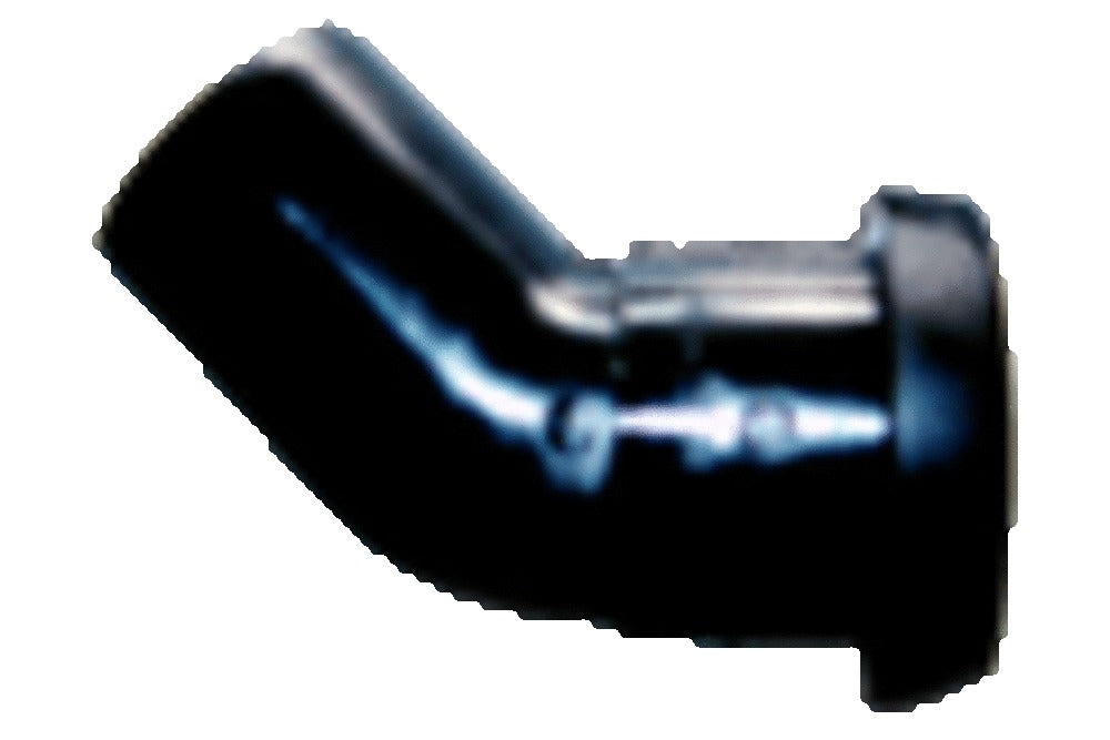 Pipelife PP bocht 45° MF zwart D 90