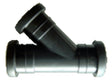 Pipelife PP T-stuk 45° FFF wit D32