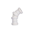 Pipelife coude amovible PP blanc MF D 40 mm