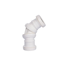 Pipelife coude amovible PP blanc MF D 40 mm