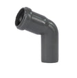 Ostendorf Kunststoffe HT-Safe B coude 67° PP D 75 mm gris