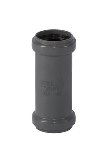 Ostendorf Kunststoffe HT-Safe U schuifmof PP D 32 mm grijs