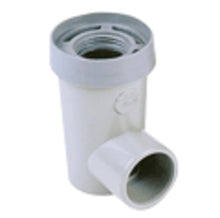 Nicoll sifontrechter horizontaal ingang: 4/4" uitgang: 32-40 waterslot 30 mm