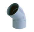 Nicoll PVC lijmfittingen bocht 45° FF D125 grijs