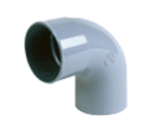 Nicoll PVC lijmfittingen bocht 87,3° MF D90 grijs
