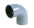 Nicoll PVC lijmfittingen bocht 87,3° MF D100 grijs