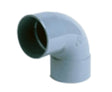 Nicoll PVC lijmfittingen bocht 87,3° FF D50 grijs