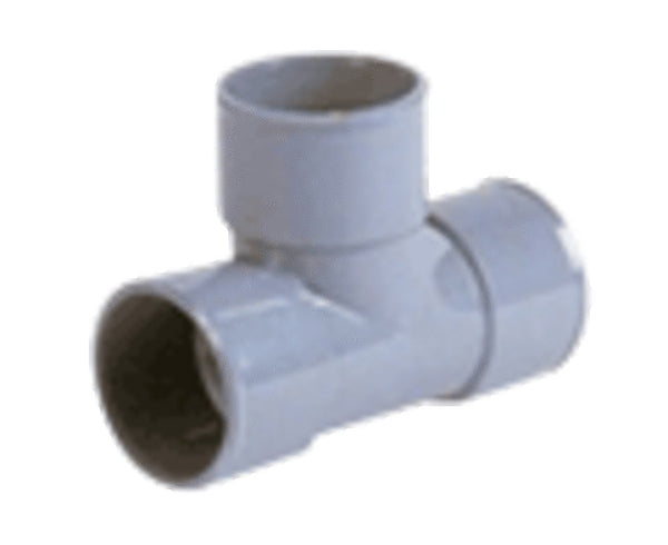 Nicoll PVC lijmfittingen T-stuk 87,3° FFF D110 grijs