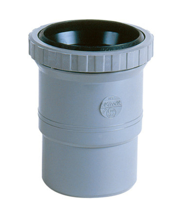 Nicoll fitting à coller PVC socket de dilatation verticale MF D 125 grey