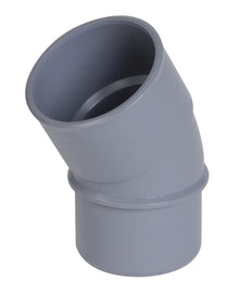 Nicoll PVC lijmfittingen bocht 30° MF D40 grijs