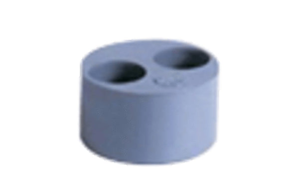 Nicoll PVC lijmfittingen dubbele verloopring MFF D93 x D40 x D40 grijs