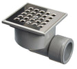 Nicoll douche vloersifon PVC horizontale uitloop