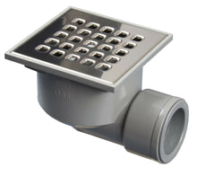 Nicoll douche vloersifon PVC horizontale uitloop