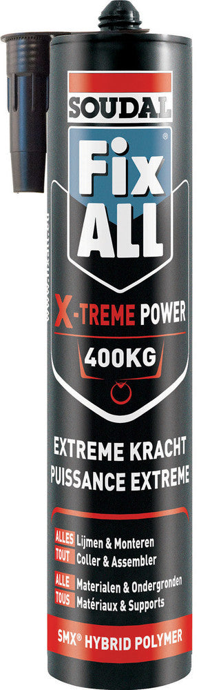 Soudal Fix All X-treme Power één-component lijmkit op basis van SMX Polymeer
