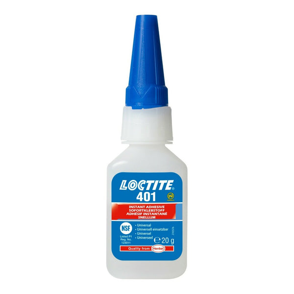 Loctite 401 colle instantanée universelle basse viscosité transparente 5 g