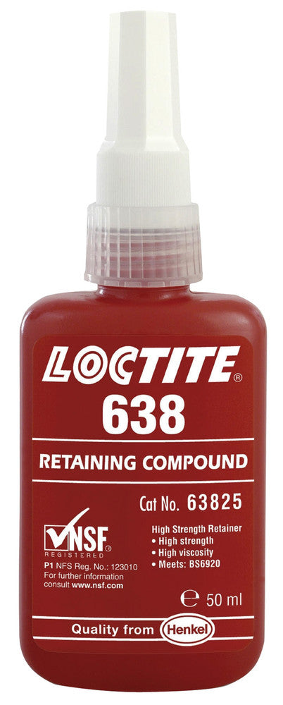 Loctite 638 bevestigingslijm met hoge sterkte 50 ml