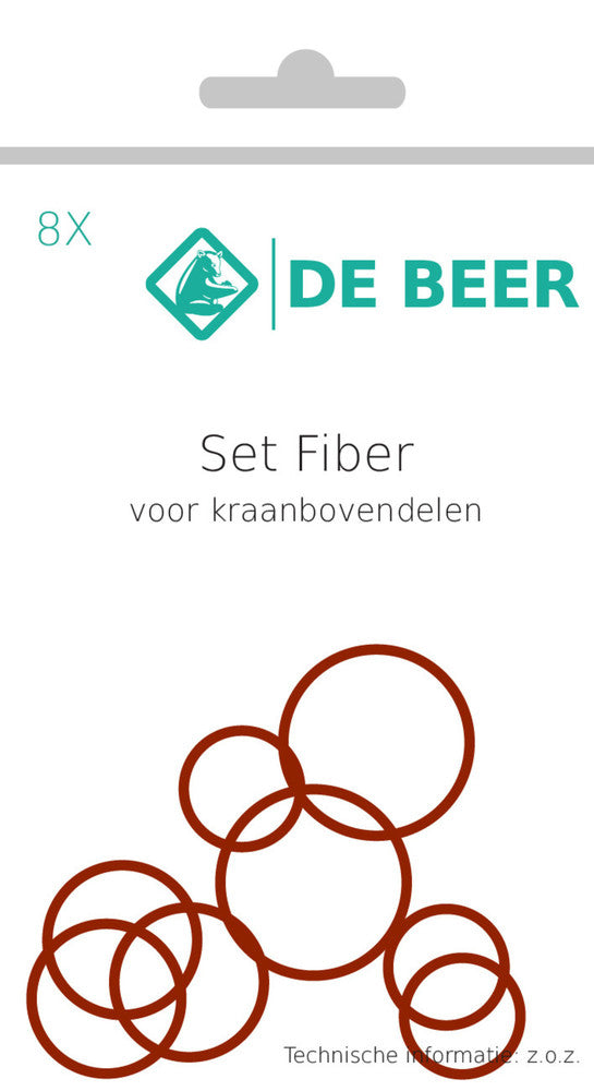 Set fiber voor kraanbovendelen