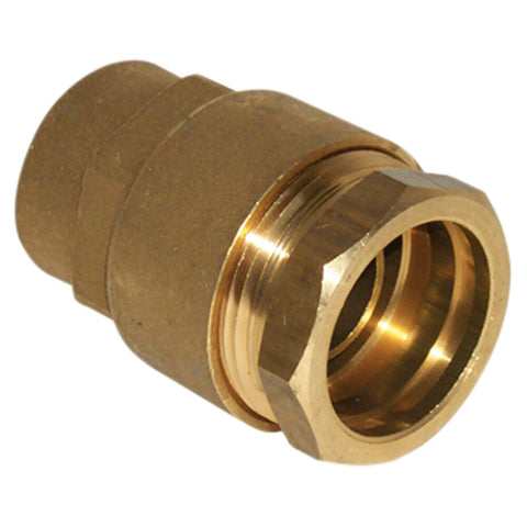 Huot PE-LD BSR SR4/R mof overgangskoppeling PE x F 5/4" x 5/4" F