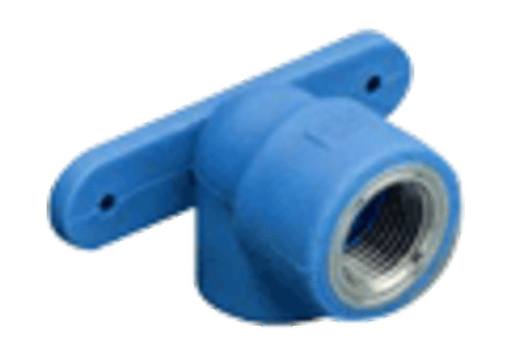 Niron fitting PPRc sanitair muurplaat 20X1/2F