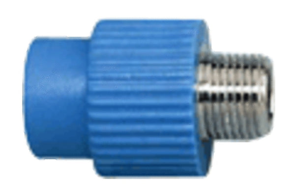 Niron fitting PPRc sanitair overgangsmof 20 mm X 1/2"M