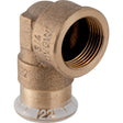 Geberit Mapress koper-water overgangsknie 90° met binnendraad 18-1/2"F