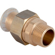 Geberit Mapress koper-water 3-delige overgangskoppeling met buitendraad 22-4/4"M