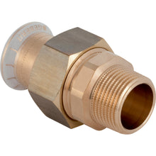 Geberit Mapress koper-water 3-delige overgangskoppeling met buitendraad 22-4/4"M